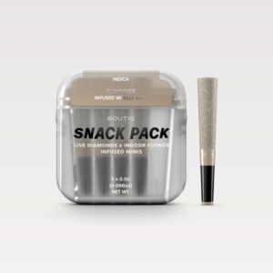BOUTIQ SNACK PACK LIVE DIAMONDS 2.5G MINIS - BISCOFF INFUSED W / JELLY ROLL