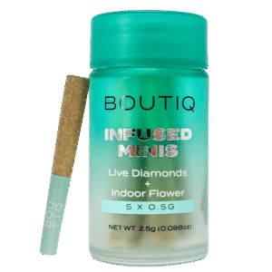 Boutiq Cafecito x Yellow Diesel Pre rolls (5 packs)