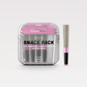 BOUTIQ SNACK PACK LIVE DIAMONDS 2.5G MINIS - APPLE FRITTER INFUSED W / TRUFFLEZ